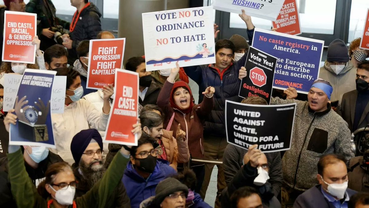 CoHNAOfficial's tweet photo. The #Dalits you never hear about from the #CasteEquity brigade. A new article looks at the reality of the organizations behind #CasteInUS laws and their claims of championing the interests of the underprivileged. Many Dalit Bahujan groups, and CoHNA’s own national leaders, referenced in this article, have already spoken out against the claims of #EqualityLabs to represent all Dalits.
Our own feed regularly highlights the steady stream of atrocities AND the conspicuous silence of various #HumanRights and #DalitRights activists against the ongoing genocide of Hindus in #Pakistan and #Bangladesh , most of whom hail from the Dalit community.
More proof that #Caste laws in the US are about dismantling #Hinduism and not protecting the oppressed.
https://t.co/mXAFTww8be
#NoToSB403 #SayNoToProfiling #Bahujan #caste