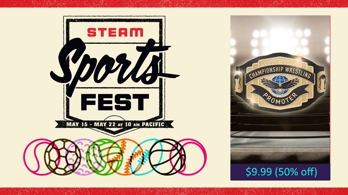 This week is Steam Sports Fest, and we're excited to be a part of it. store.steampowered.com/app/1918440/Ch…