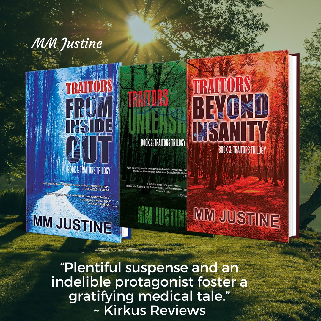 THE TRAITORS TRILOGY: A review, 'The twisty plot and constant sense of danger and paranoia are solid, effective choices.' #medicalthriller #mystery #romance #IARTG #readingcommunity #CoPromos amzn.to/3VXsJqQ @mmjustineAuthor