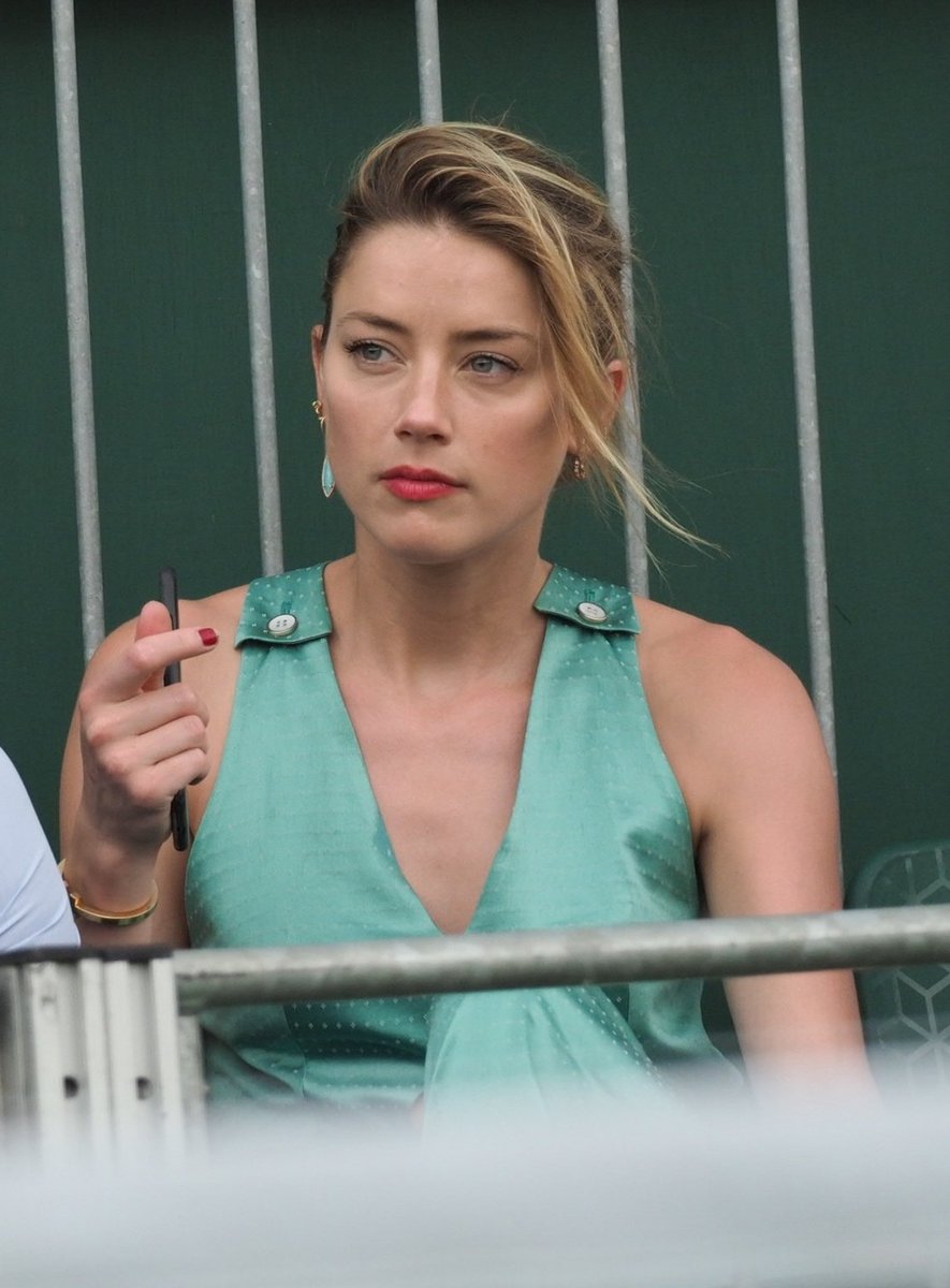 Best Of Amber Heard On Twitter amber Heard At Wimbledon 