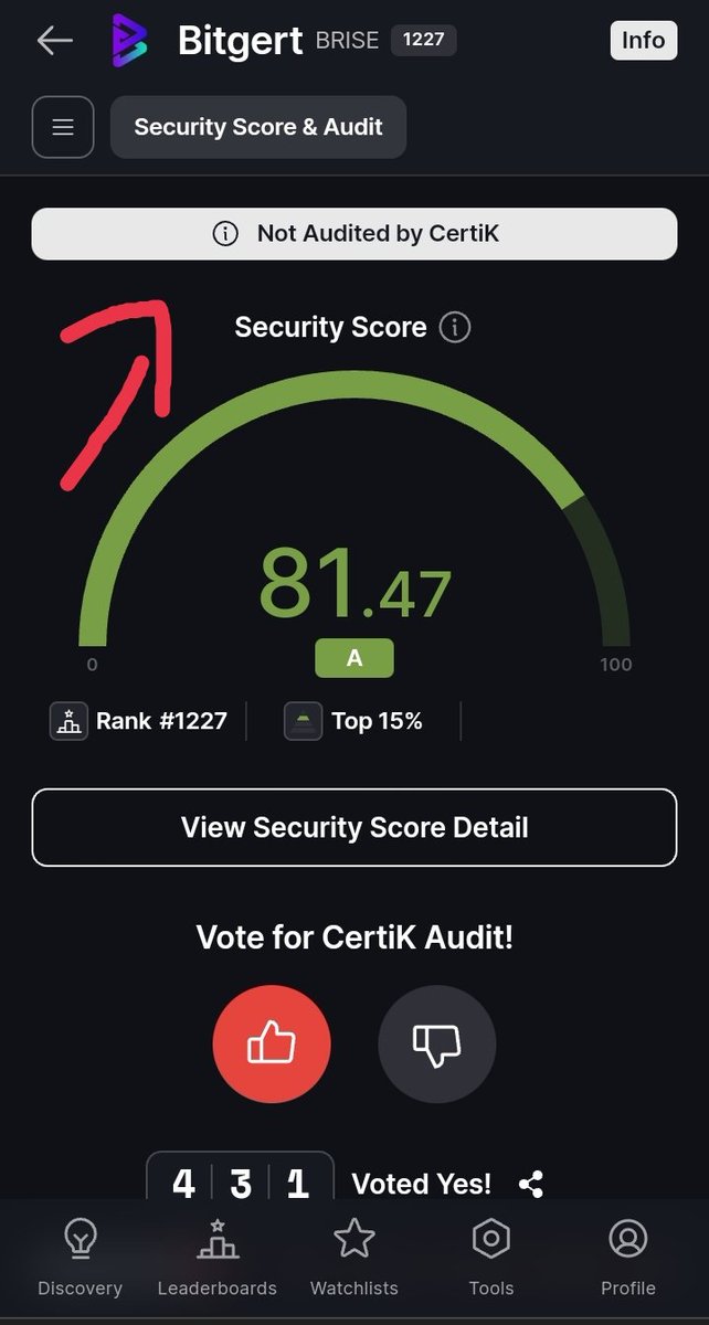 LTD98006097's tweet photo. @The_NewsCrypto @bitgertbrise @CertiK https://t.co/1h5oGqoQUU