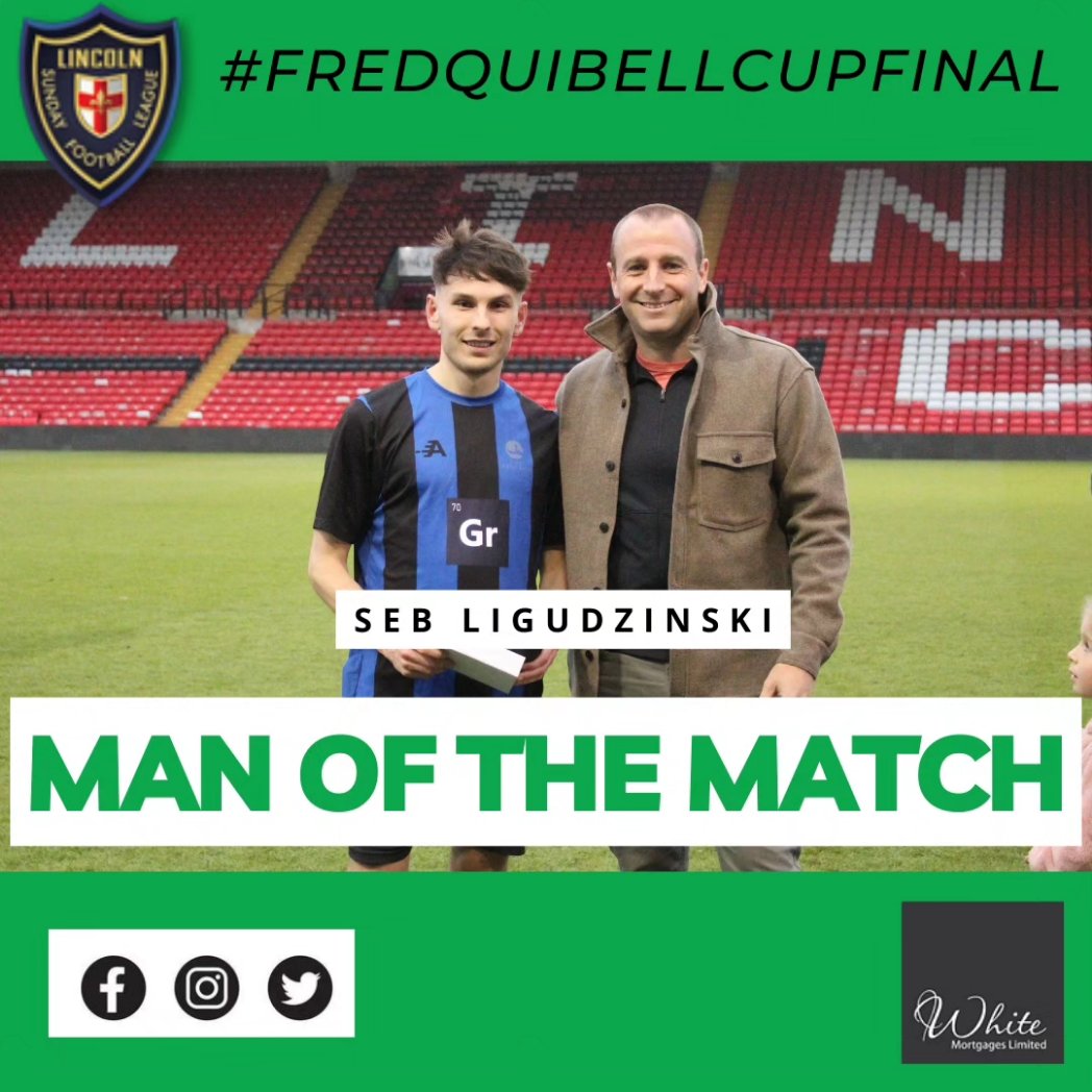LincsSunday's tweet photo. The Man of the Man Award 🥇⚽️

Congratulation to 
Bradley Barraclough 
Seb Ligudzinski
Callum Chapman
Brenden Parker

#cupfinals #kellyread #fredquibell #roneaglen #jockmitchell #lnerstadium #lincolncity

Lincoln and District Sunday Football League is sponsored by White Mortgages https://t.co/bm3liKgD9q