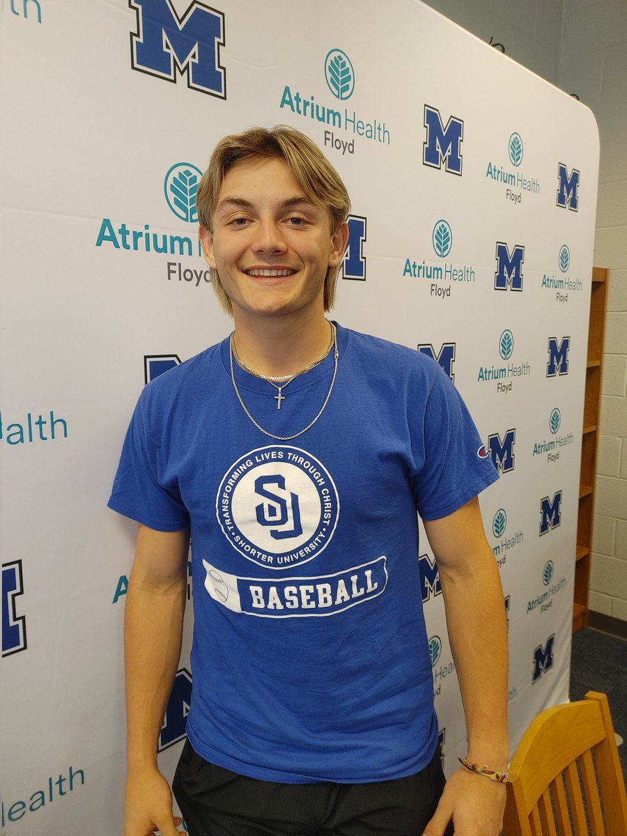 AFarrersports's tweet photo. Congratulations to Model High senior Jace Armstrong who signed a baseball scholarship today with Shorter University. https://t.co/MVsv1NTYl2