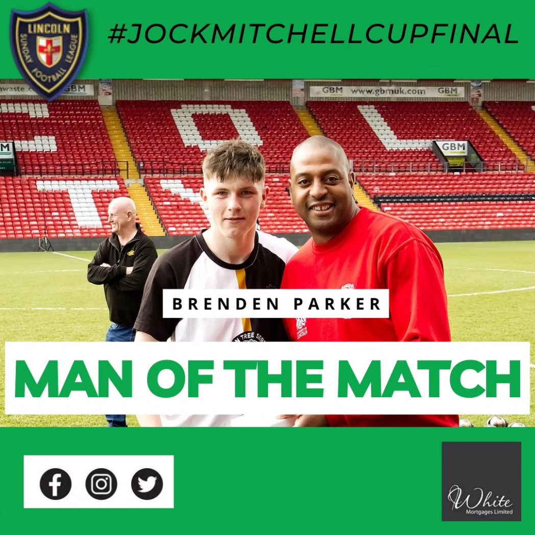LincsSunday's tweet photo. The Man of the Man Award 🥇⚽️

Congratulation to 
Bradley Barraclough 
Seb Ligudzinski
Callum Chapman
Brenden Parker

#cupfinals #kellyread #fredquibell #roneaglen #jockmitchell #lnerstadium #lincolncity

Lincoln and District Sunday Football League is sponsored by White Mortgages https://t.co/bm3liKgD9q