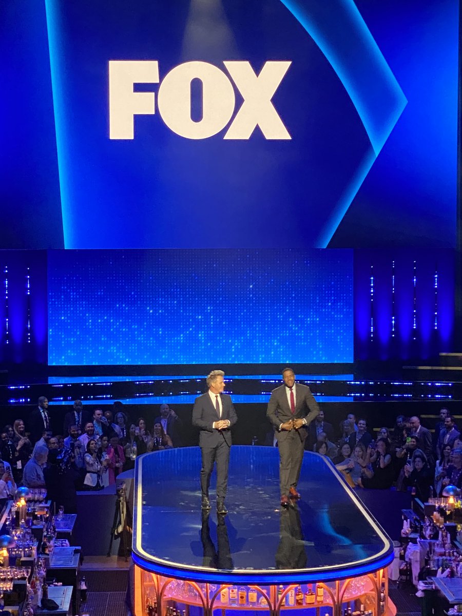 RT @jasonlynch: Michael Stratham and Gordon Ramsay kick off the Fox upfront. https://t.co/HPjDfbuX0N