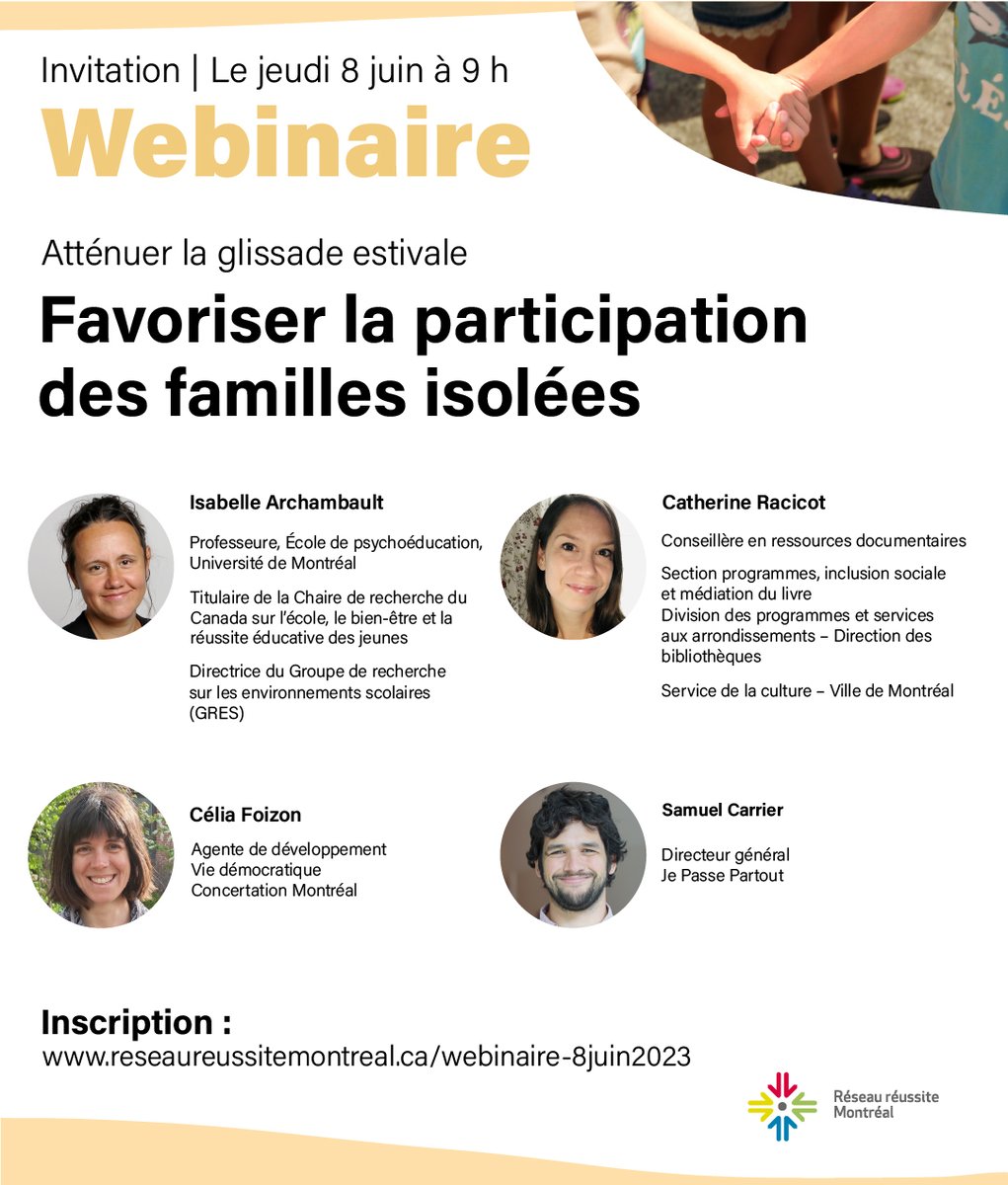 Réseau réussite Montréal tweet media