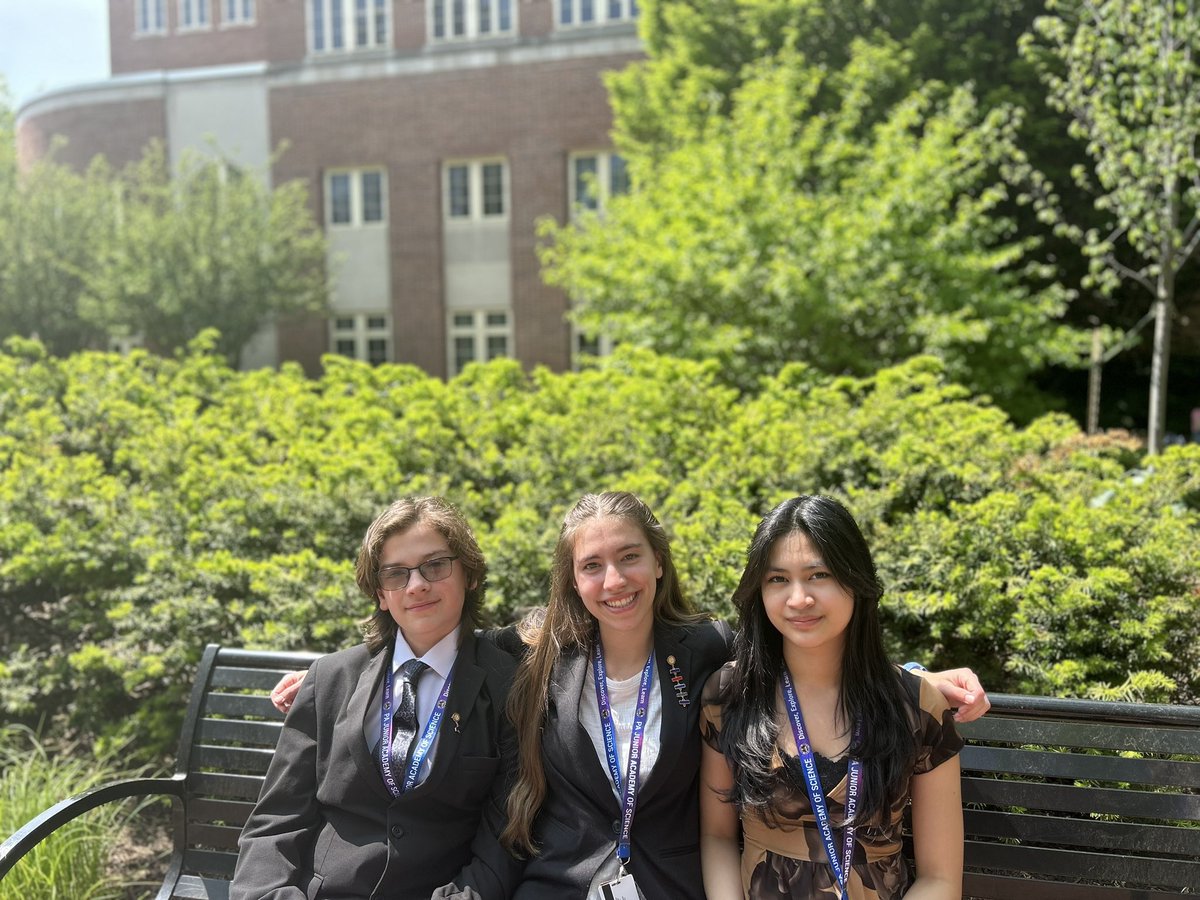 DrKeshodkarS's tweet image. Congratulations 🥳🎉🎊Camilla Robles-Rubio, Grace Daja &amp;amp; Declan Edwards for their accomplishments at the @PJASorg 88th State competition @penn_state #PJASstates @LibertyHigh @tarabroc @MrLittleScience @MissRichardsLHS @BethlehemAreaSD