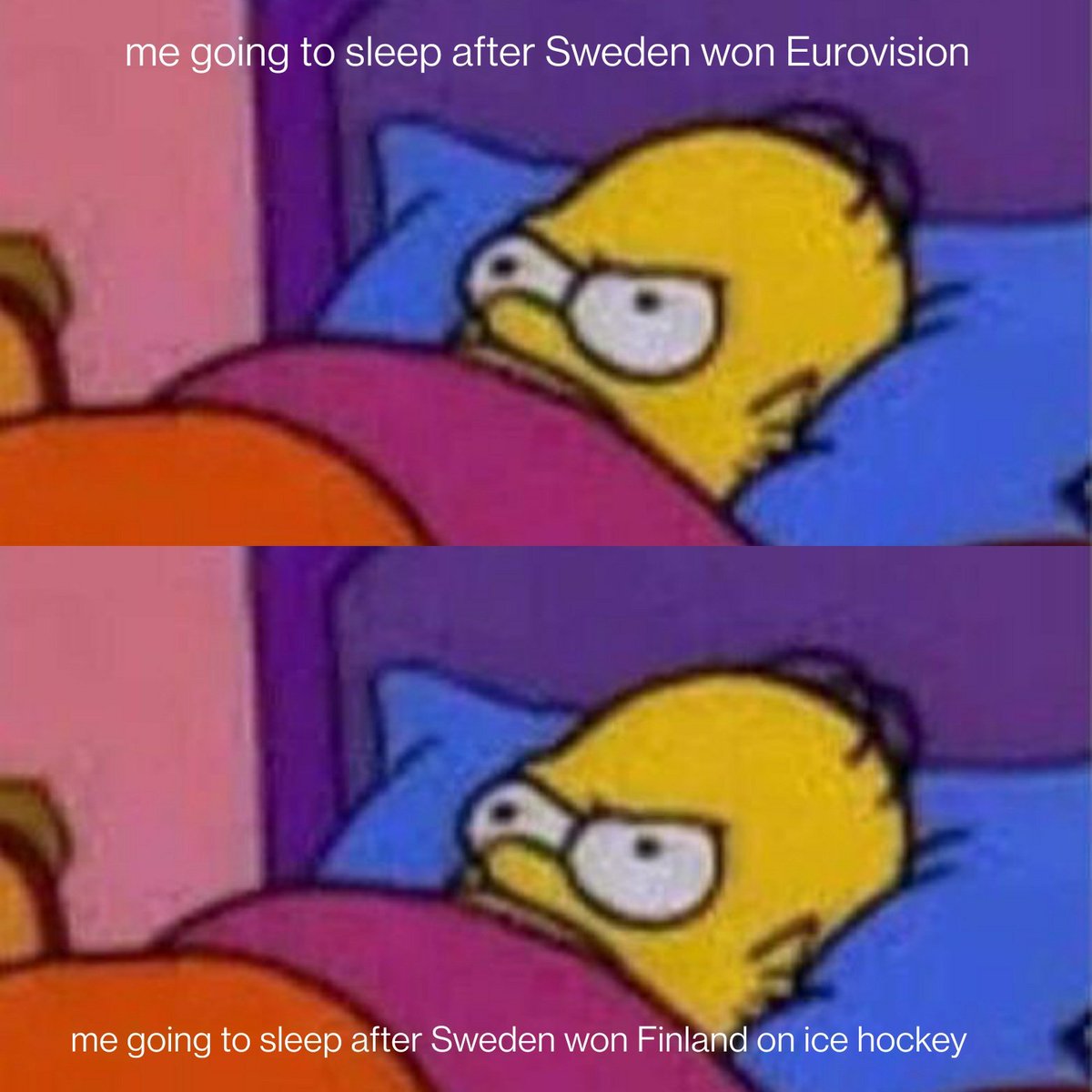 helikmae's tweet photo. Liian aikaisin tämä Suomi vs Ruotsi peli.
#meme #finnishproblems #jaeaekiekonmm https://t.co/eFVM8KjLVk