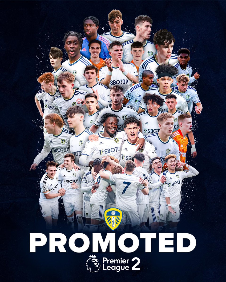 👏 Congratulations to our #LUFCU21 side on winning promotion to #PL2 Division 1! 💙💛🤍