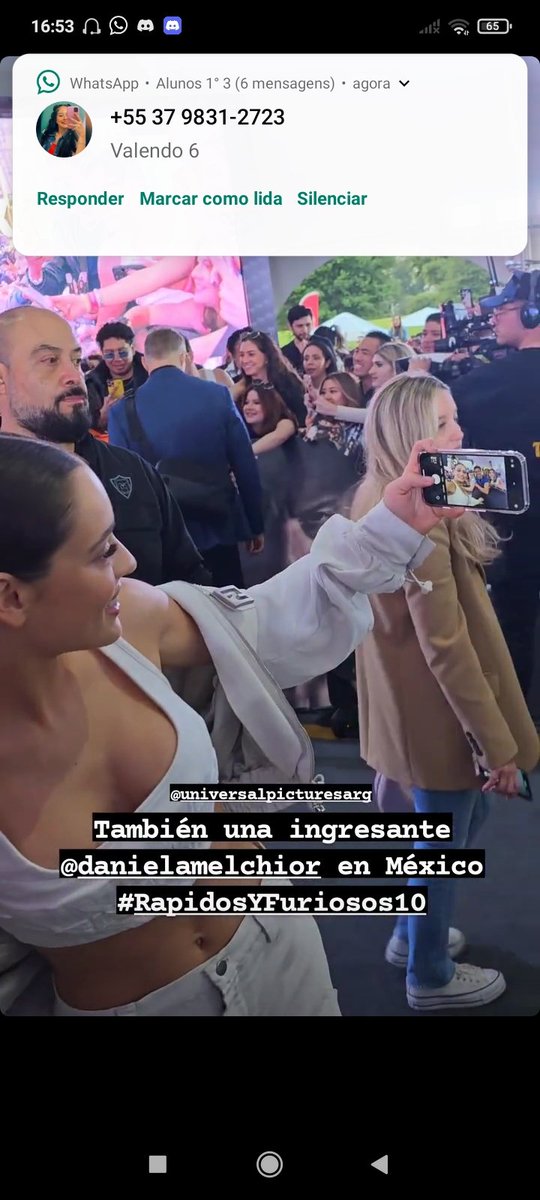 Danimelchiorbr's tweet photo. Daniela Melchior atendendo fãs no México para promover o filme Velozes e Furiosos 10. https://t.co/FAeWnRbAAP