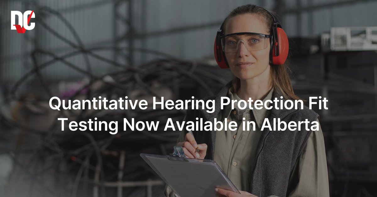 DriverCheckCA's tweet photo. We are excited to announce that DriverCheck is now offering quantitative hearing protection fit testing for both banded and non-banded earplugs at our Calgary & Edmonton West clinic locations. Learn more: https://t.co/5a3XY4X8vn
#FitToWork #FitForWork #HearingProtection https://t.co/S5a9xB56lM