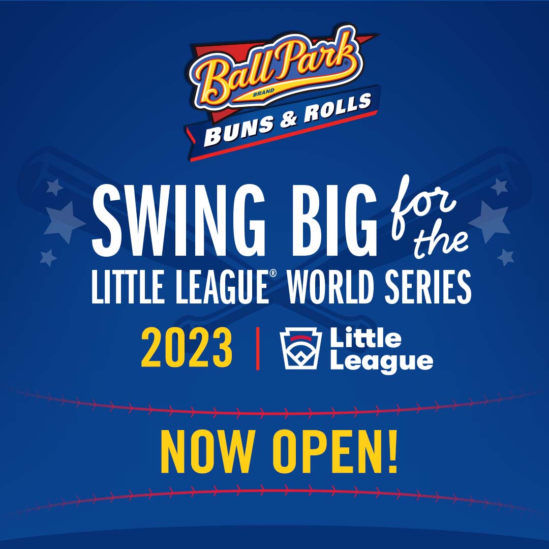 📢 We're giving one lucky fan a chance to win a trip for 4 to the Little League Baseball World Series. Tell us why attending the #LLWS would be a “home run” for you ⚾️🥎 Share your story at BallParkBuns.com/SwingBig #BallParkBuns #CelebrateTogether