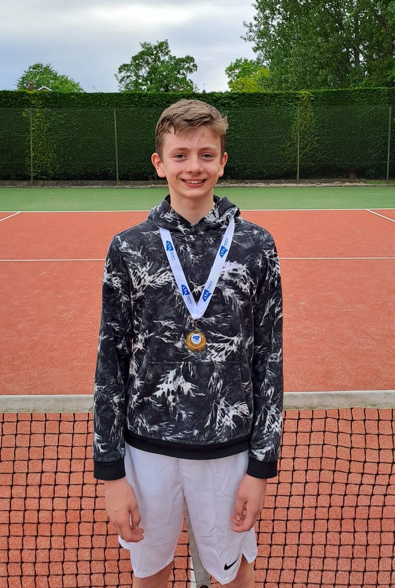 Well done to Zach for winning the U16 G4 at Knutsford this weekend!
<a href="/BoltonTeam/">Bolton Arena Tennis Academy</a> 
<a href="/TennisLancs/">Tennis Lancashire</a>
<a href="/MHRacquetsClub/">Markland Hill Racquets Club</a>
@BoltonArena
<a href="/LadybridgeHigh/">Ladybridge High</a> 
<a href="/LadybridgePe/">Ladybridge PE</a>