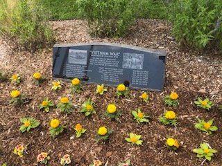RLTLibrary's tweet photo. A new addition to @rltcfb honoring former RLT students who fought in the Vietnam War. #Veterans #VietnamWar #cfbproud https://t.co/RPbeUbHpsb