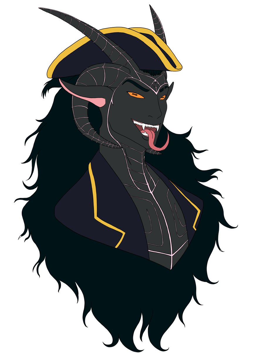 TheCatOnFireArt's tweet photo. Got my favorite baby bard boy Ebakas, my pirate warlock Leviathan, my barbarian/monk Shetan and my fighter Rath! https://t.co/Sgakao9uFK