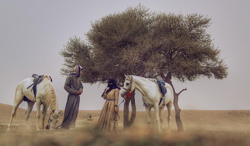 رجل وما استسلمْتُ قَبْلُ لفارسٍ
مالي أمام عيونها مستسلِمُ !؟

أأعودُ منتصِرا بكل معاركي
وأمام عَيْنيها البريئة أُهْزَمُ !؟
•
•
د. محمد المقرن