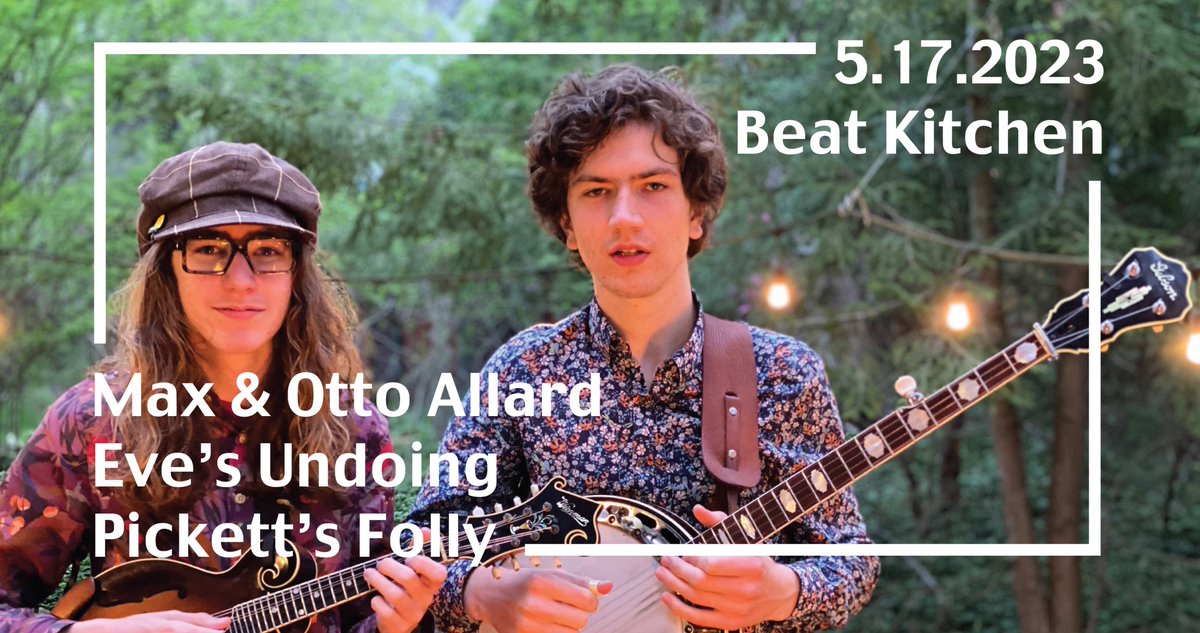 EvesUndoing's tweet photo. Weds nite! Eve's Undoing plays a set at @beatkitchenbar in Chicago : ) - stop by - we're on a bill w/the talented stringsters Max and Otto Allard. https://t.co/0zIg9Q36lm https://t.co/ocq6PSVL1y