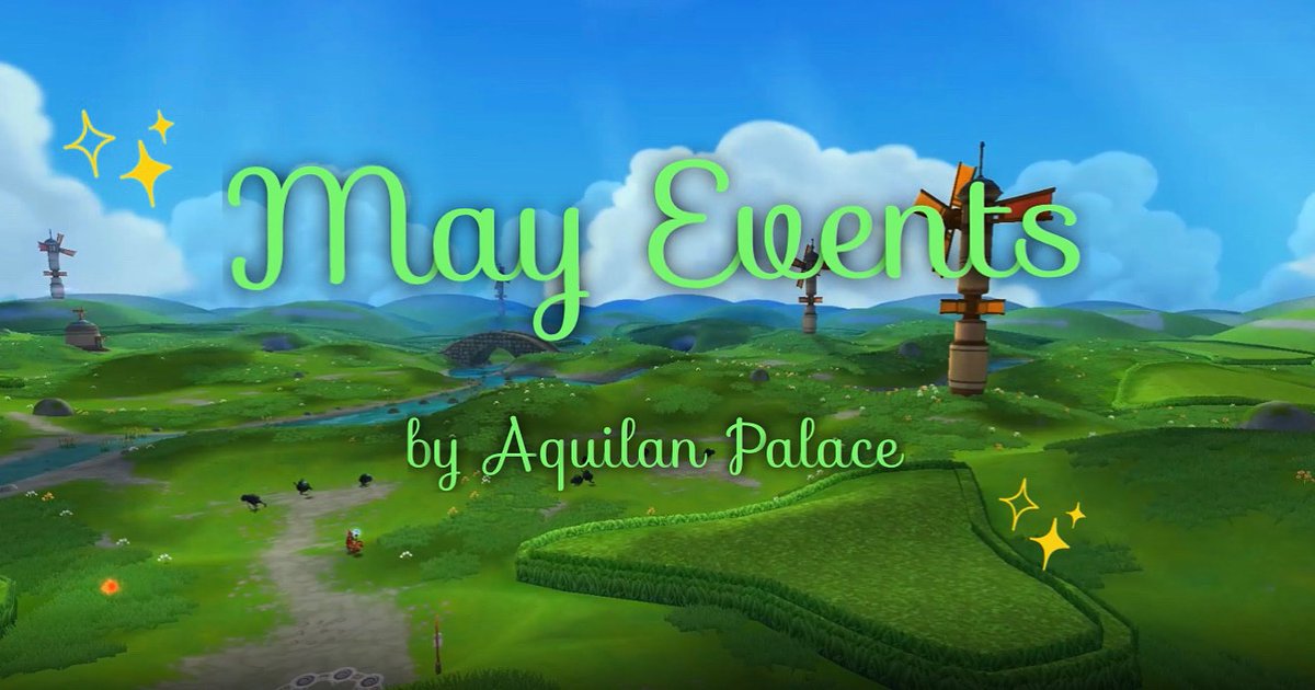 Our May Events are officially released 🌸! Our highlight is our Scavenger Hunt with a 1st Place Prize of 10.000 Crowns! More info can be found in our Discord (Link in bio)! Thanks to <a href="/Wizard101/">Wizard101</a> for making these events possible! ⚡️

#wizard101