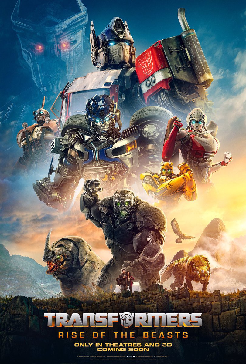 Hay una oscuridad acercándose!!!!

Habemus nuevo y espectacular póster de #Transformers #RiseOfTheBeasts!!!!!!

Recuerden que ya estamos en cuenta regresiva; se estrena el próximo 8 de junio!!!! Traída por @ParamountMexico !!!!!

#DespertarDeLasBestias #Autobots #Maximals