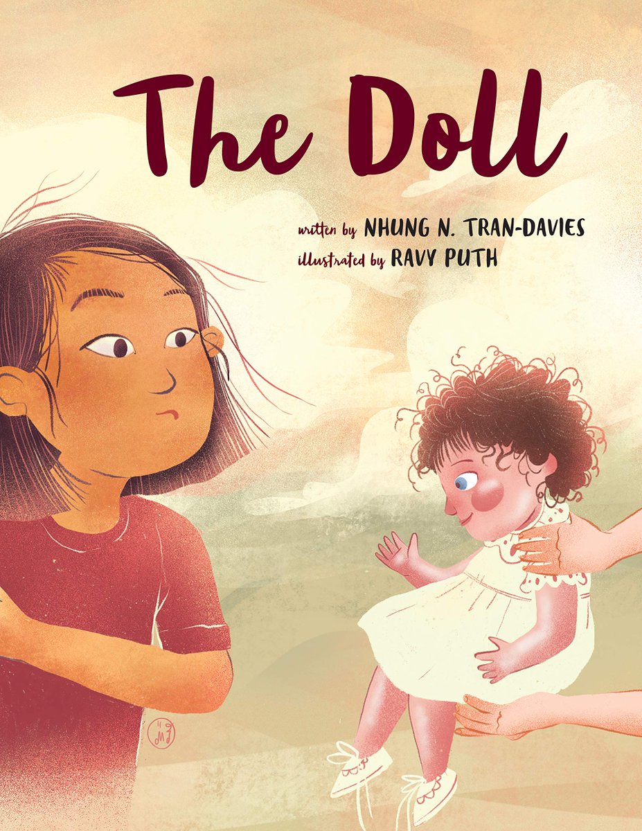 EmmaXChen1's tweet photo. @kevinwongLA 12/14 In "The Doll" by @nhungtrandavies, & #RavyPuth, we journey with a young refugee girl🇻🇳as they navigate their arrival in a new country🇨🇦. A gift of a doll from a stranger sparks hope and comfort amidst the unfamiliar. Review: https://t.co/Lxfpjw5jVX #AsianHeritageMonth https://t.co/ri5aJgTTnU