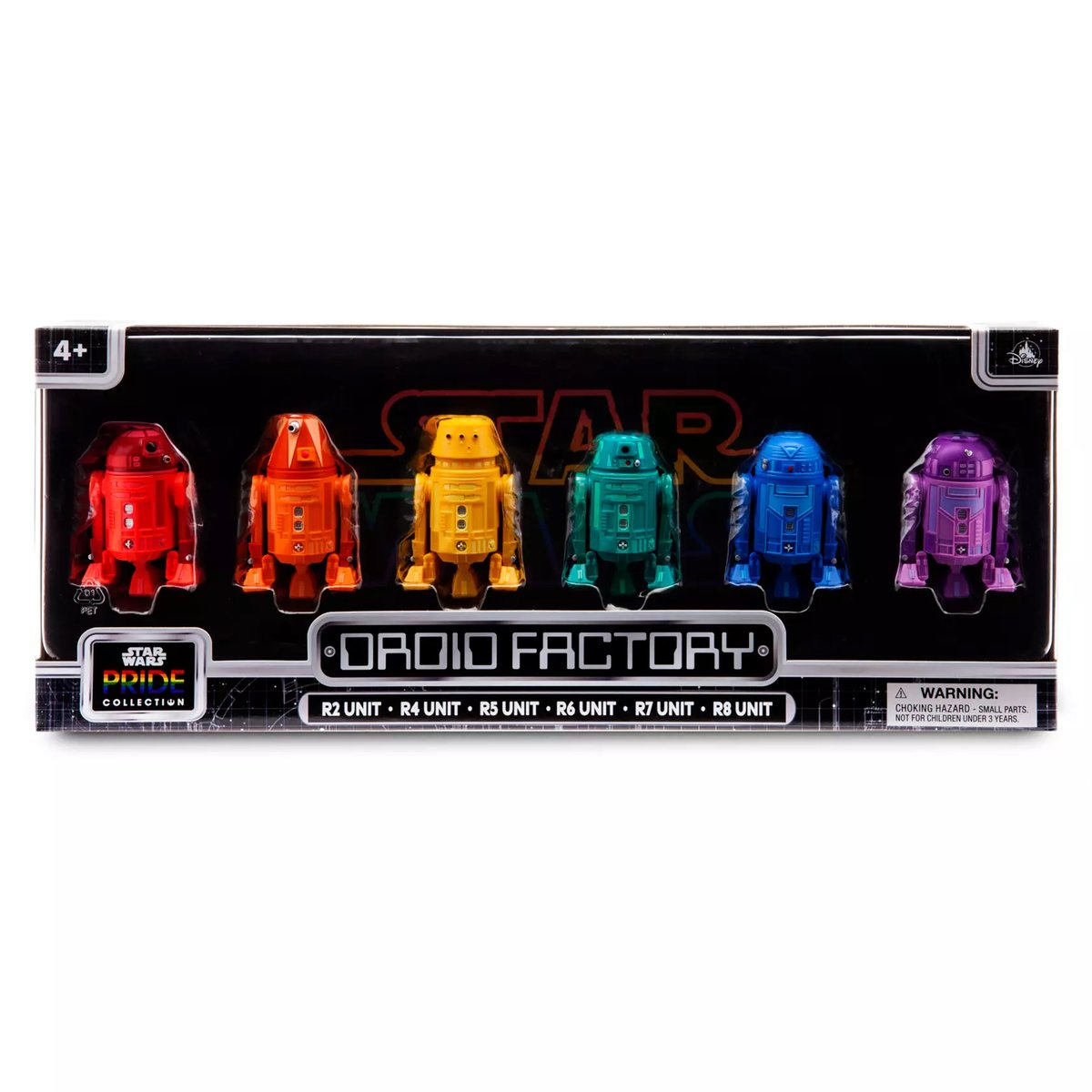 Just in case anyone might have thought that the rainbow alphabet woketards haven't infiltrated EVERYTHING yet...

#starwars #droidfactory #disney #disneystarwars #starwarsisgay #pride #starwarspridecollection #queeractionfigures #droidsaregay #bby0u #homoastromechs #thisissogay