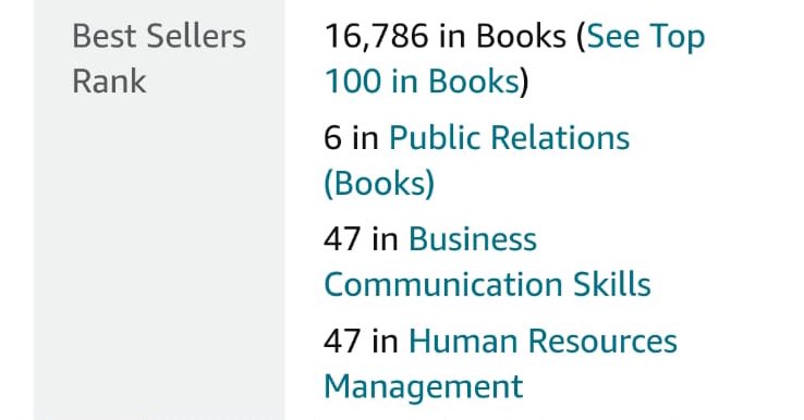 We hit number six in the Amazon list of PR books 😱 If you’d like to pre-order your copy so it arrives on the day of release you can order from most online book retailers and also directly from @KoganPage: commsrebel.com/book