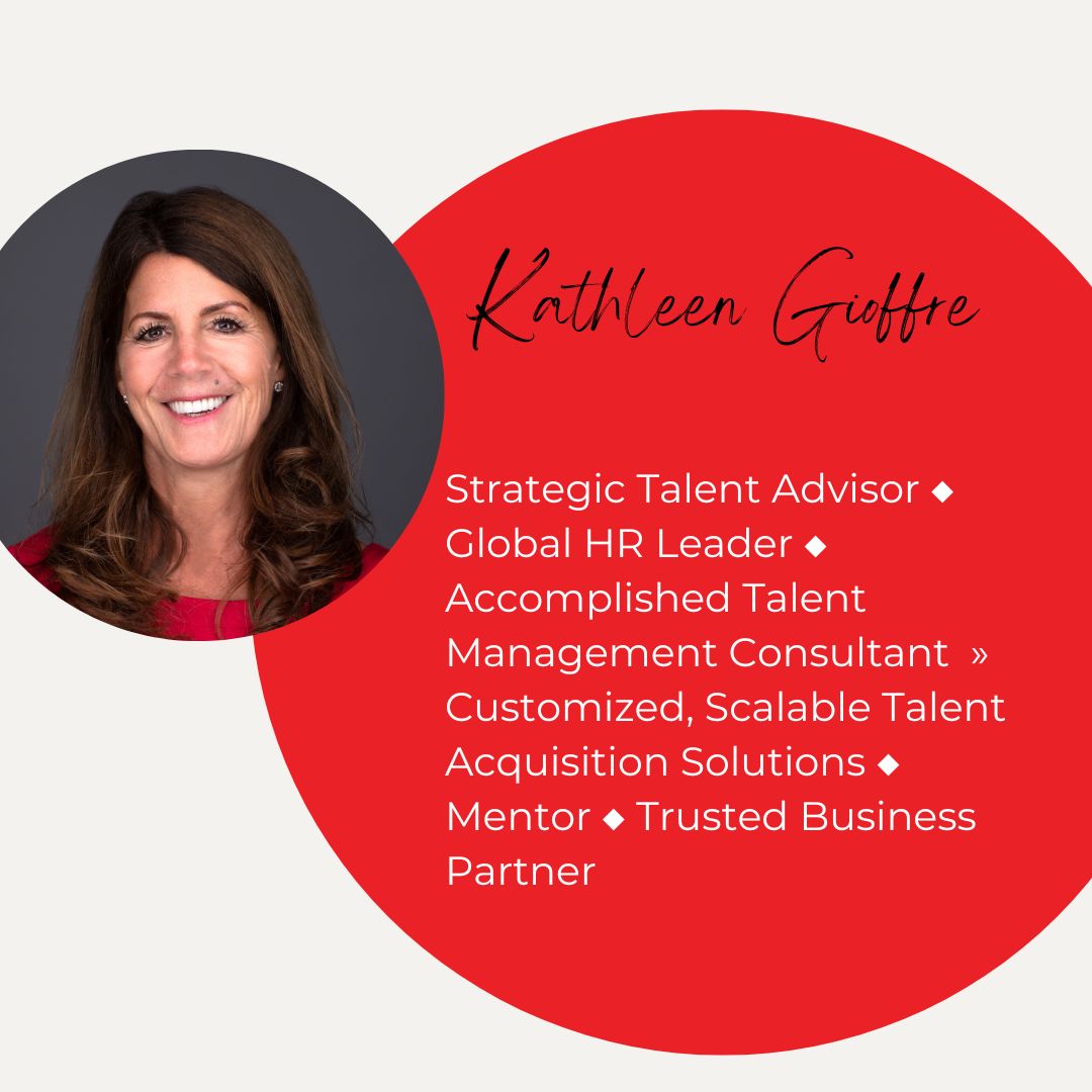 Strategic Talent Advisor ◆ Global HR Leader ◆ Accomplished Talent Management Consultant » Customized, Scalable Talent Acquisition Solutions ◆ Mentor ◆ Trusted Business Partner linkedin.com/in/kathleengio…