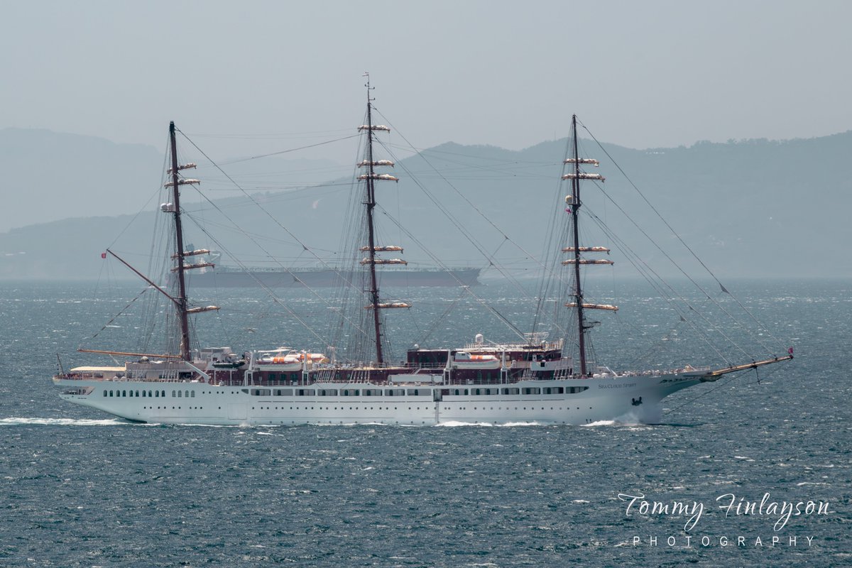 Sea Cloud Spirit #sailing #cruise #Gibraltar @gibraltarport