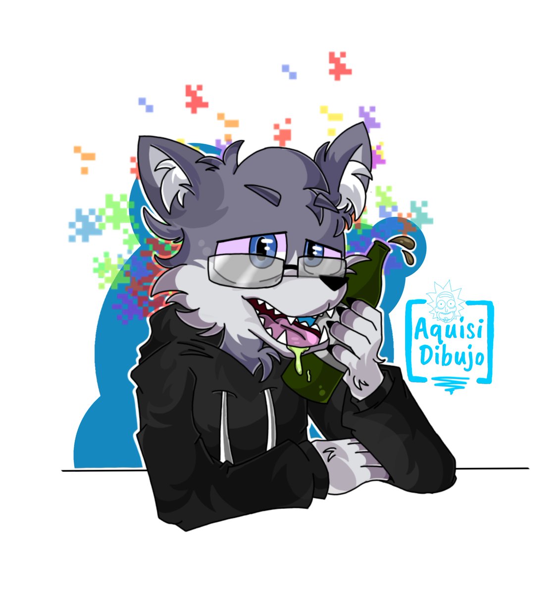 🐺🍾 
#LOCOCHON  
#Locochonfanart 💫