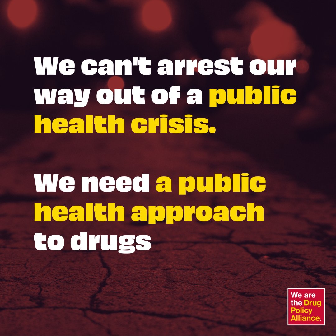 We need to shift towards evidence-based policies that prioritize a public health approach to drugs. This includes decriminalizing drugs, allowing for overdose prevention centers across the US, increasing access to the opioid-reversal medication naloxone, and more.