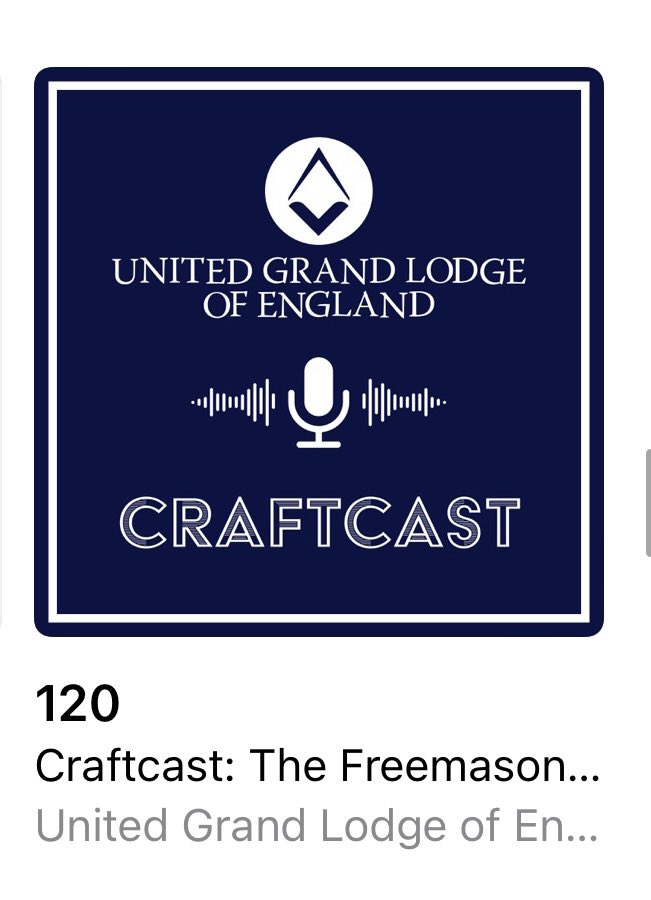 Our latest episode of #Craftcast: The #Freemasons #Podcast is already at 120 on the UK #ApplePodcasts charts. 

Thank you so much to everyone who has tuned in so far. This is a really important topic and we hope it helps us all to ask “but how are you really?”

<a href="/UGLE_GrandLodge/">United Grand Lodge of England</a>