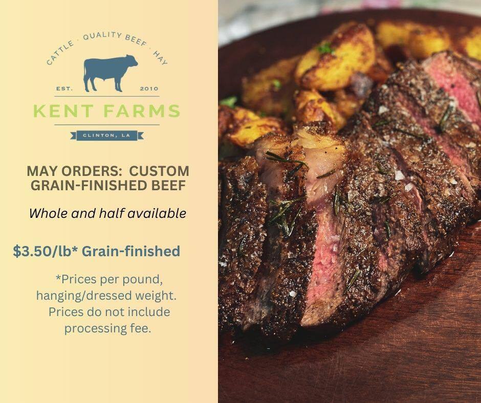 📣📣📣 ANNOUNCEMENT 📣 📣📣

We have a whole and a half grain-finished beef available for harvest next week. Time is of the essence, and this is the last of the current inventory ready for harvest. We won’t harvest again until the fall.  Contact Amelia… instagr.am/p/CsRsMAHv3rc/
