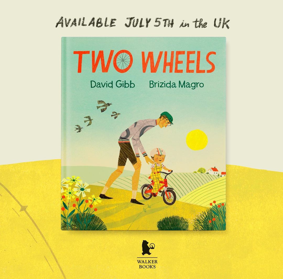 Been sitting on some exciting news...my new book 'Two Wheels' is being published by
@WalkerBooksUK 5th July. It's illustrated by the amazing @BrizidaMagro and is about the joy of learning to ride a bike. You can pre-order here (pre-ordering really helps!): hive.co.uk/Product/David-…