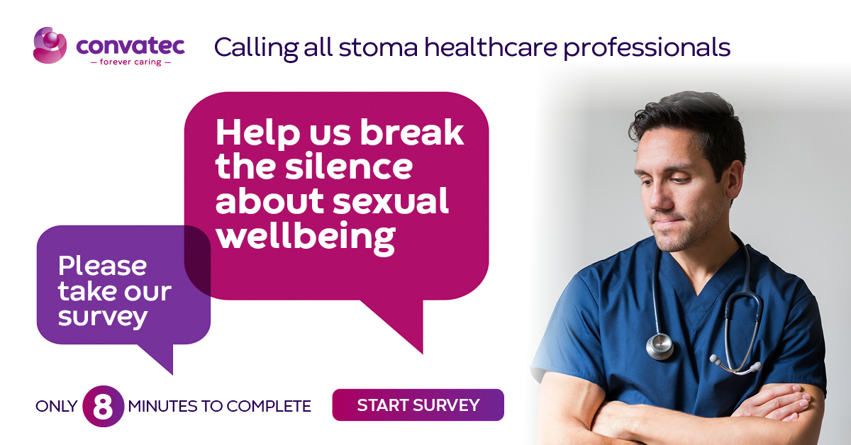 Are you a healthcare professional?
 Take part in this international #stoma healthcare professional survey to help us understand the barriers in discussing sexual wellbeing with people living with a stoma: fal.cn/3ygFf 

#ForeverCaring #Ostomy #SexualWellbeing