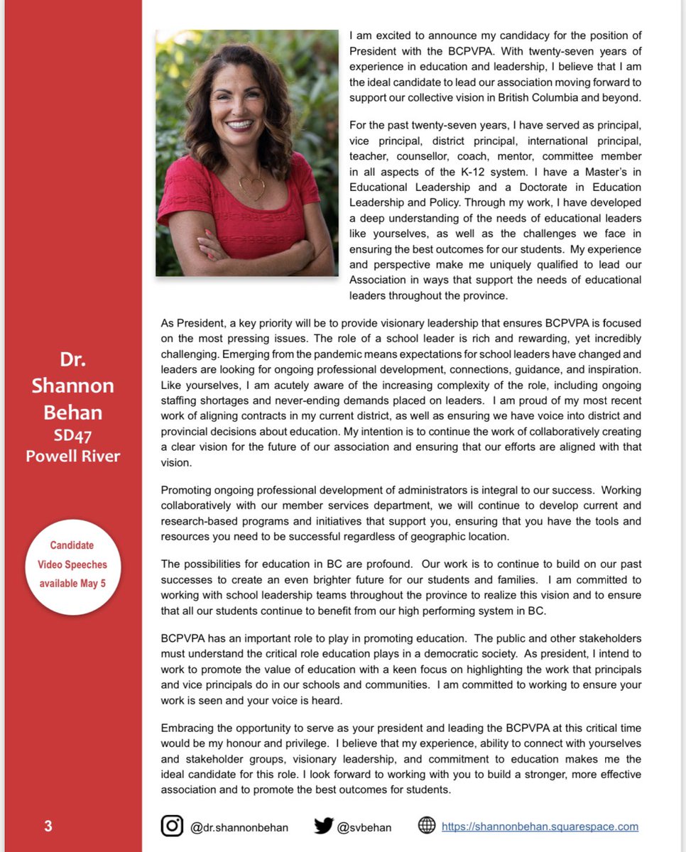 sallyzryd's tweet photo. Good luck! No matter who wins this week, we will have a woman in leadership. #bcpvpa https://t.co/I3030SYml6