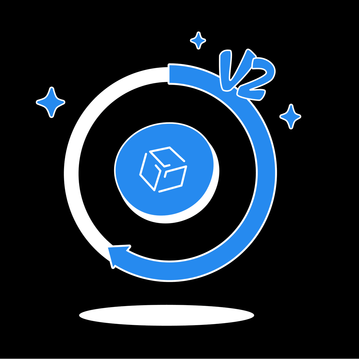 Gemini's tweet photo. The $GALA v2 update is live! We are thrilled to support the upgraded $GALA token. All legacy $GALA tokens on Gemini will be automatically swapped 1:1 for GALA(v2). Congratulations to the @gogalagames team on this launch.  🚀 https://t.co/qLFaLxz2qu