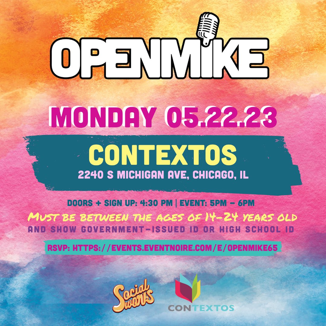 OpenMike Chicago tweet media