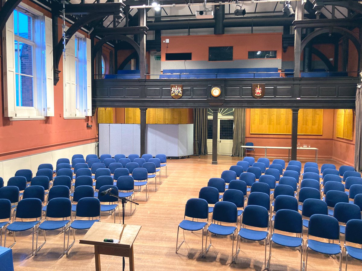 It was very moving to speak in the Great Hall, where my late mother produced so many extraordinary plays over 16 years at the school. I felt her presence, from the wings. Thank you <a href="/_JaneLunnon/">Jane Lunnon</a> <a href="/AidanSproat/">Aidan Sproat-Clements</a> &amp; others for the warmest of welcomes…