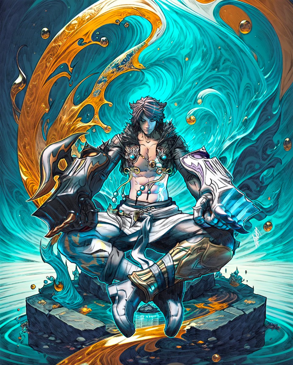 「ff14 stormblood, monk artwork 」|LDAWB ART ✪ commissions openのイラスト