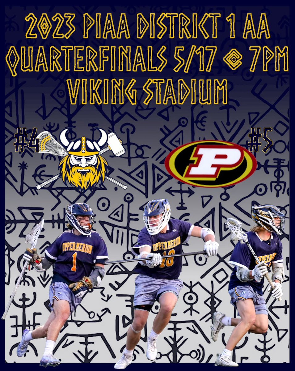 3rd year in a row hosting Round 1!

Tickets can be purchased here: piaad1.hometownticketing.com/embed/all
We'd love your support but if you can't make it we will also be live streamed: umasd.org/live

#VikingPride
#OnceAVikingAlwaysAViking🥍