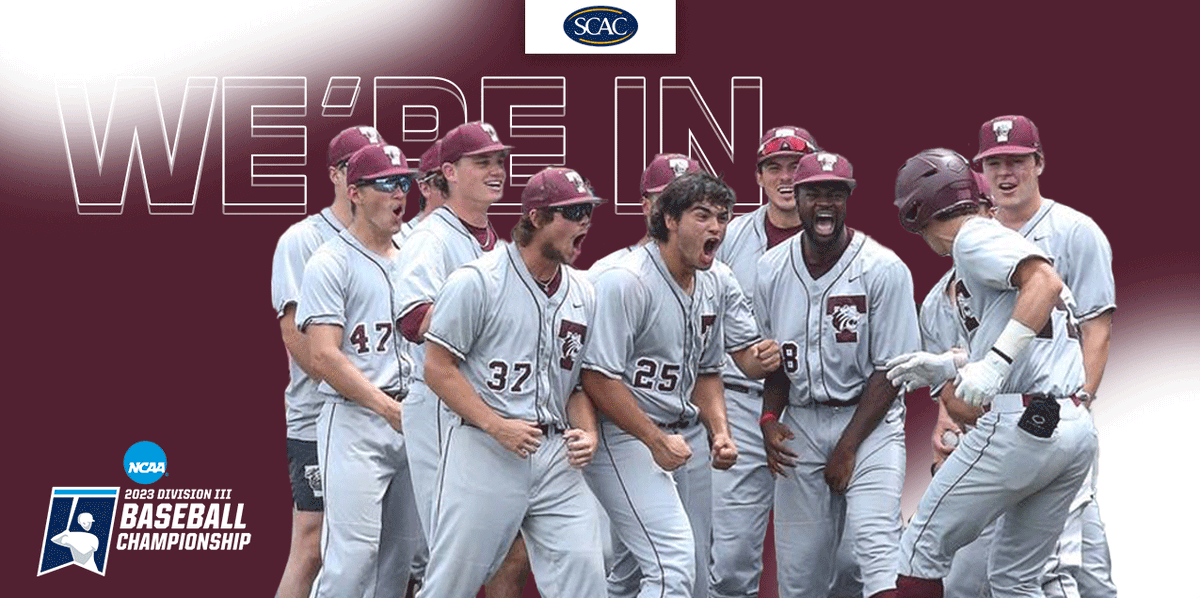 SCAC_Sports's tweet photo. #SCACBsb | @TrinityUTigers Headed to ETBU for @NCAADIII Baseball Regional⚾️

📰| https://t.co/Ya14h7MihZ

#SCACPride | #d3baseball https://t.co/tLptdUqRCp