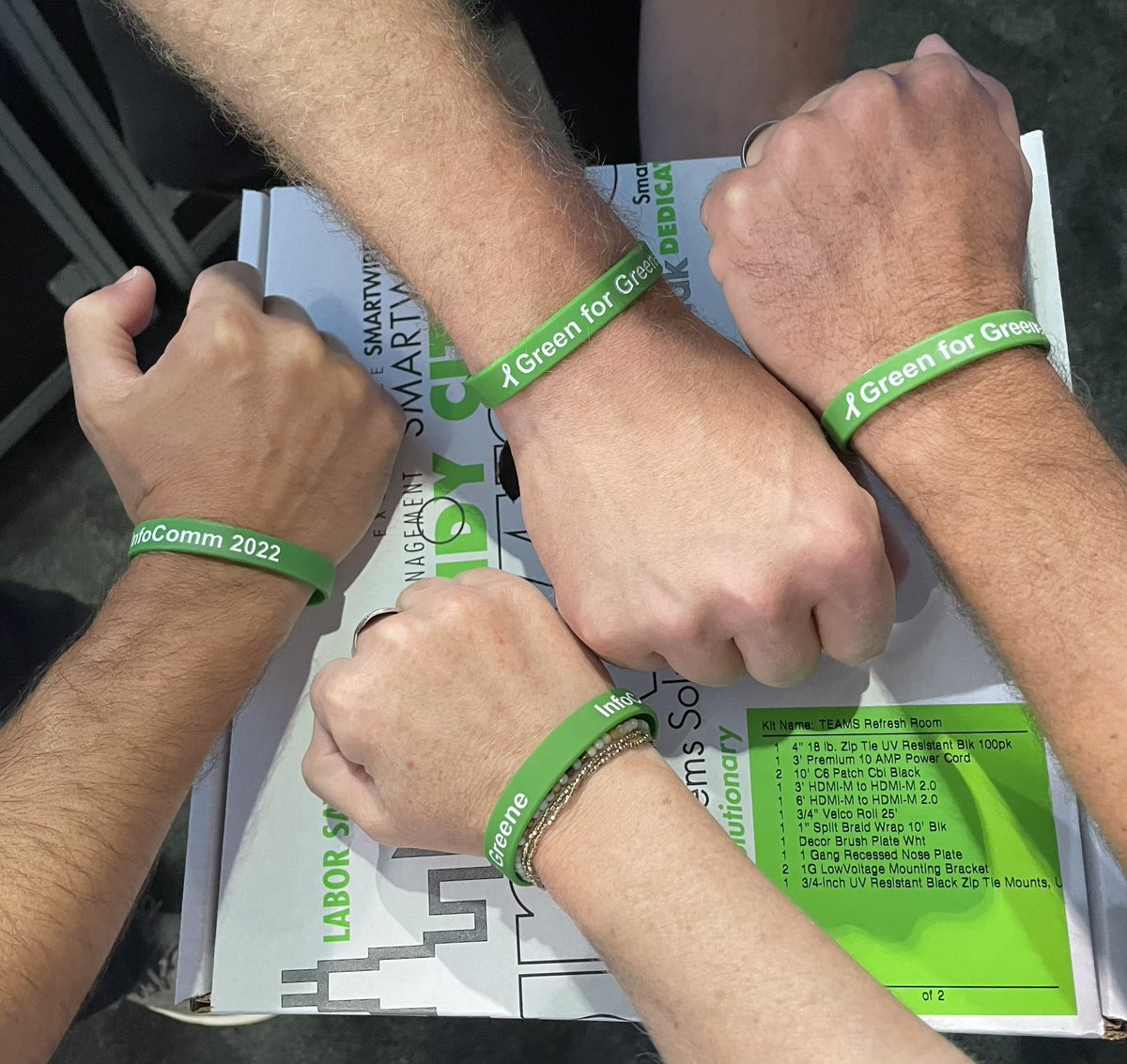 WindyCityWire's tweet photo. Yes!!! You know we’re in!  💚#greenforgreene 

Let’s make some noise on this #Avtweeps 👏

@AVIXA @InfoComm @BenRayThomas @thesmoothfactor @AVNationTV @rAVePubs @HETMA_org @tdalbright @NSCA_systems @WomeninAV @WCWAV1  @MeganADutta 

Who else we need in here?
Share &amp; tag folks! https://t.co/WSGDcLhdBT