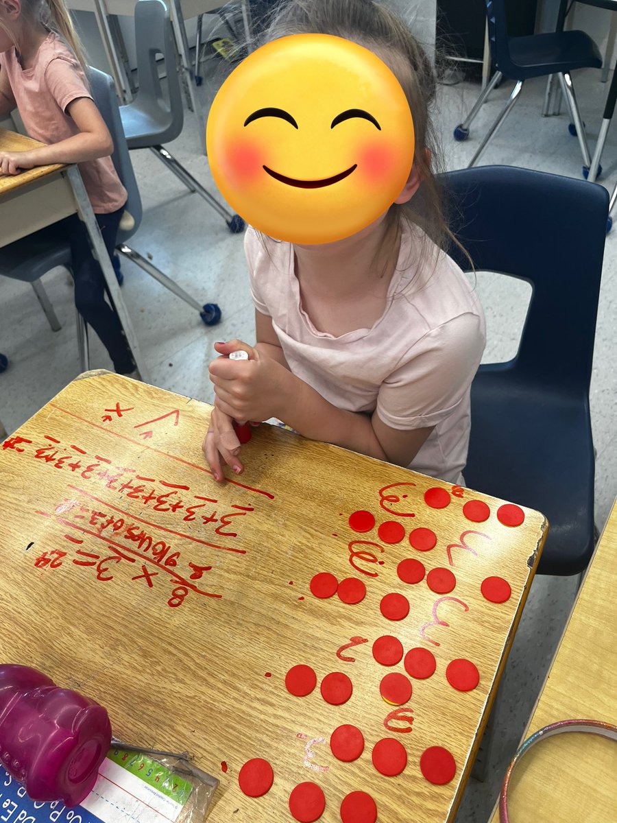 Began our multiplication unit today. These students rocked being able to make equal groups and represent them in various ways numerically. <a href="/TVDSBmath/">TVDSBmath</a> <a href="/Straffordville/">StraffordvillePS</a> #spsgr1and2 #mathchat #teacherchat #ontarioteacher