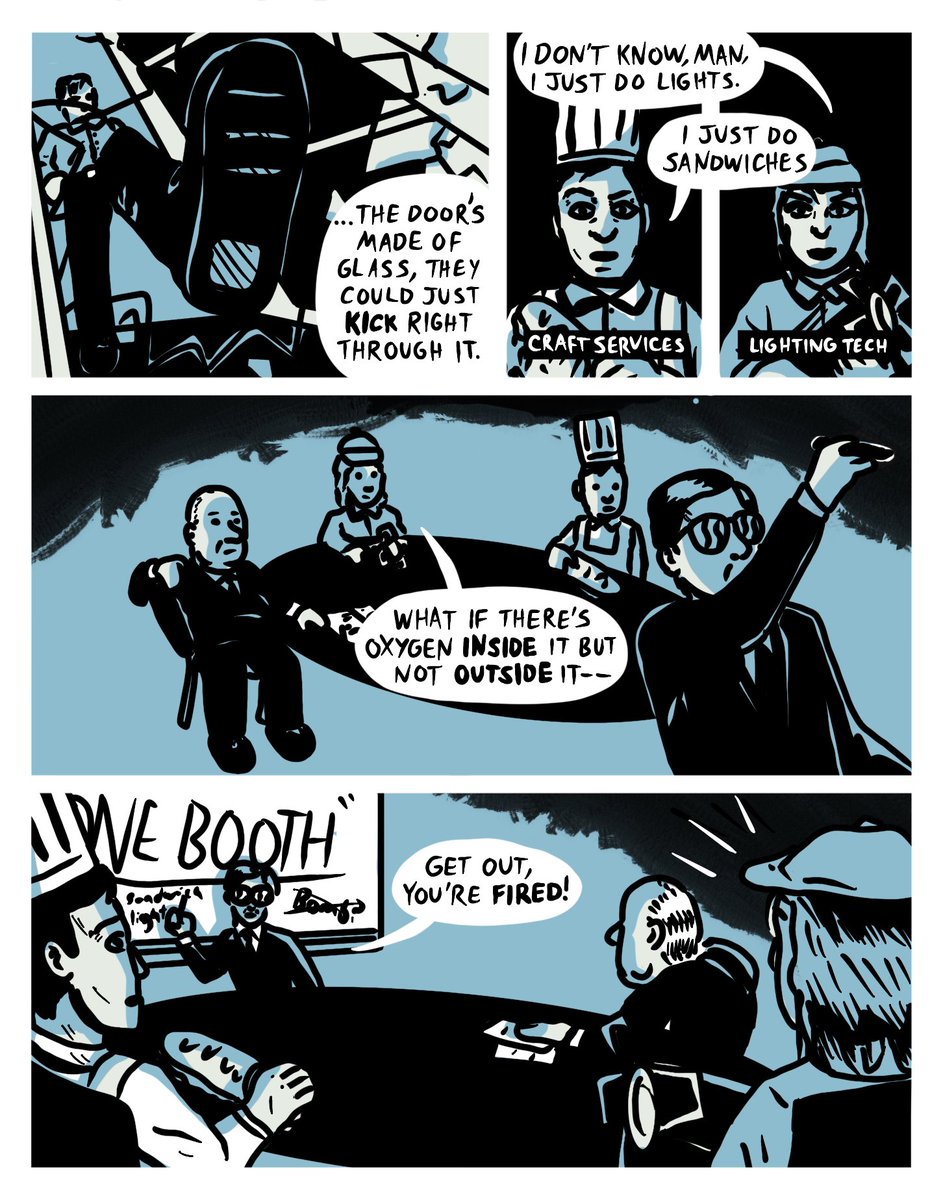 rdmurphyart's tweet photo. Comic based on the “Phone Booth” bit #weeklyplanetpod (4/5 pages) https://t.co/BmNxu4ZLqI