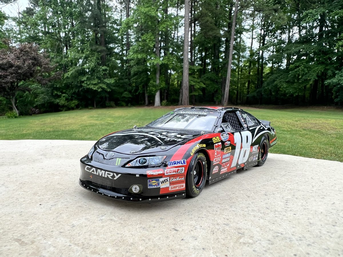 RavinDaveRich8's tweet photo. Kyle Busch 2009 Z-Line Designs Toyota Camry Homestead Race Win Nationwide Championship Diecast. In the 2009 season Kyle won 9 times,finished second eleven times and led over 2600 laps. He won the title by 210 points over Carl Edwards๐๐๐
#RowdyNation #NASCAR
#HellofaDriver https://t.co/9P05bwzkEv
