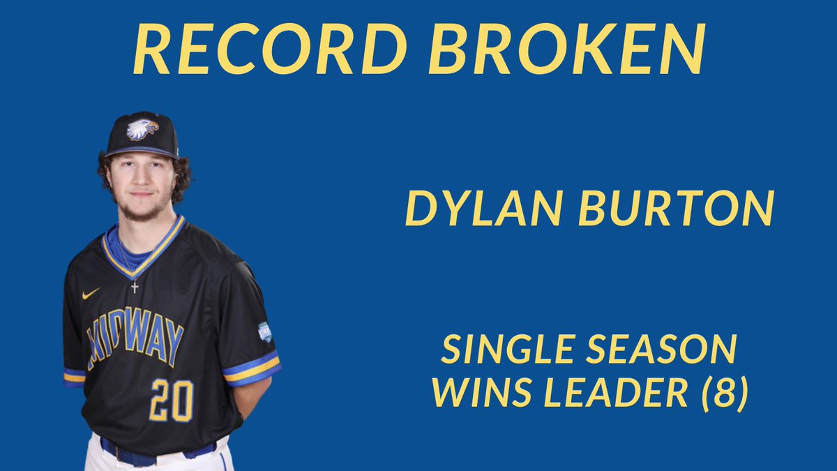 With today’s first ever national tournament win in program history, Dylan Burton becomes the new single season wins leader with 8! Congratulations Dylan! 🥇

<a href="/GoMidwayEagles/">Midway Eagles</a> 
#Team7