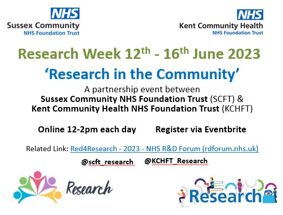 Please share widely. Online lunchtime sessions for a week in June. We have some great national and local speakers lined up. Full agenda released soon. <a href="/finbo1977/">Dr Andrew Finney</a> <a href="/ejhoverd/">Eleanor Hoverd</a> <a href="/ARC_KSS/">NIHR ARC Kent, Surrey and Sussex</a> <a href="/drjoanne_cooper/">Jo Cooper RN PhD FAAN💙</a> @AlisonProf <a href="/CrystalOldman/">Dr Crystal Oldman CBE EdD RN RHV QN FRCN</a> <a href="/JonesLjones31/">Louise Jones</a> <a href="/cathy_henshall/">Cathy Henshall</a>