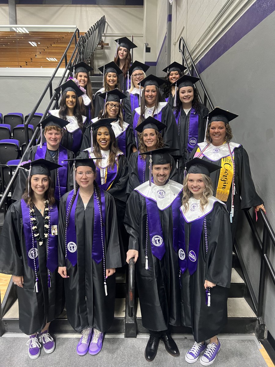 fwteachered's tweet photo. Congratulations Grads, you did it! πΎππ
Here is our Class of 2023 at their graduation ceremony on Saturday.
We wish you all the success in your next adventure and know each and every one of you will continue to do amazing things!
#BleedPurple #IAmTarletonFW #TarletonTeachers https://t.co/uF3LQWoBZT