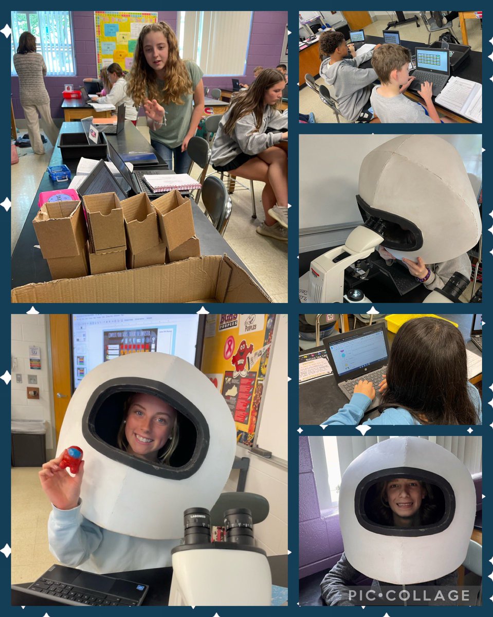 Some groups got to try their hand at being #Imposter 👀 today in Mr. Lyne’s #AmongUs cells 🦠 #QRBreakIn today! #sus #bgisdbrightspots #T2T @blyne_7