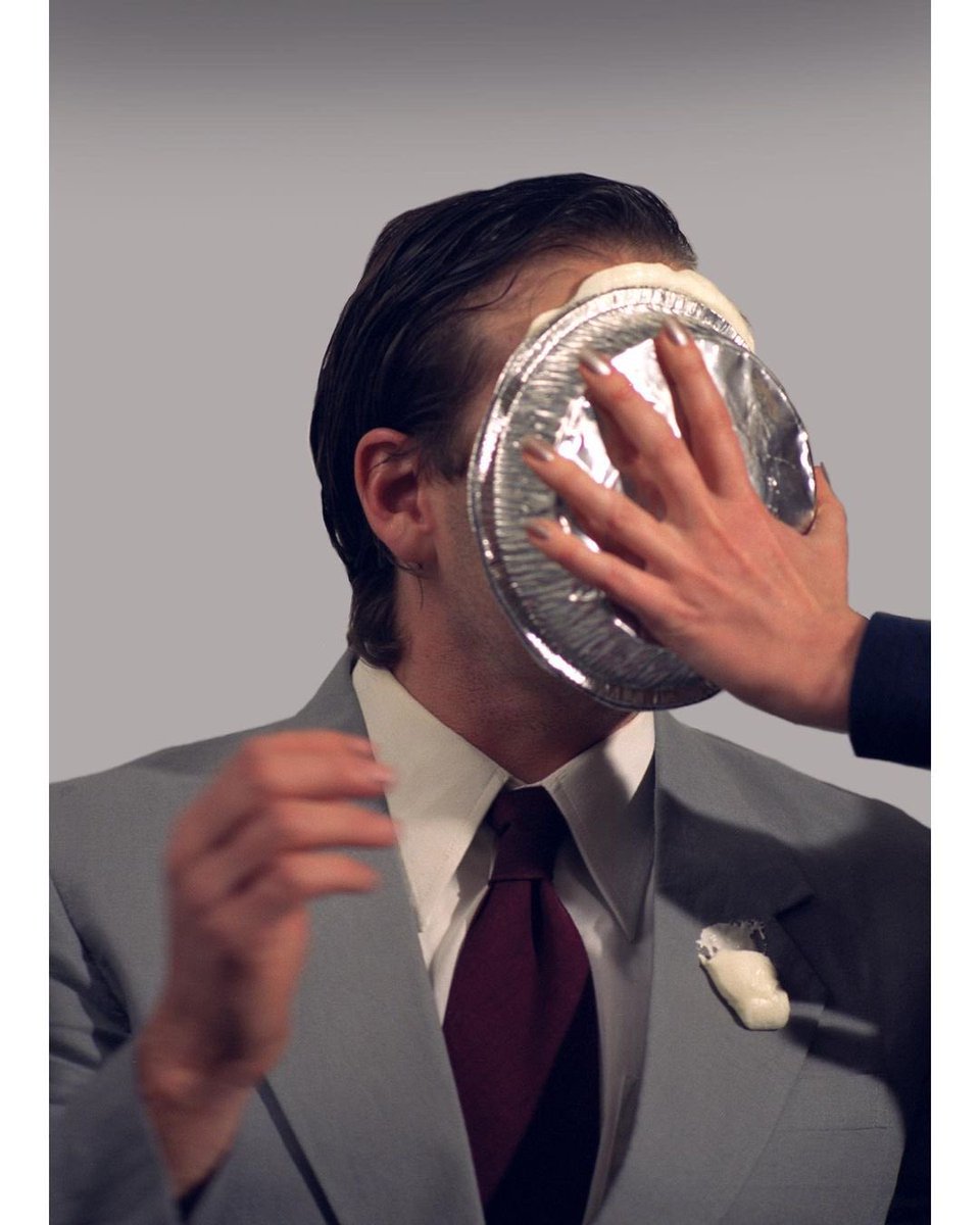 callummorte's tweet photo. From the series 
‘Pie Eyed’ 
2000
Digital prints on archival paper 
@roslynoxley9 #pieface #pieeyed #callummort https://t.co/kMuNZMBlVH